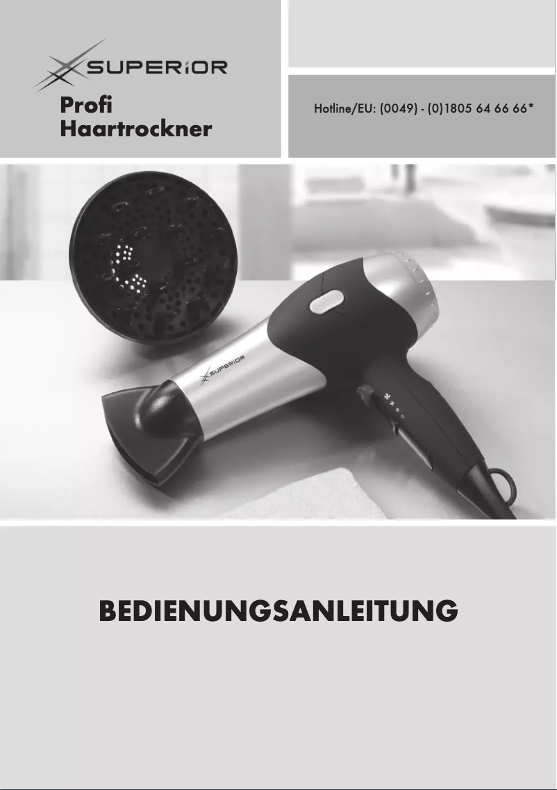 Page 1 de la notice Manuel utilisateur Superior RCY-39