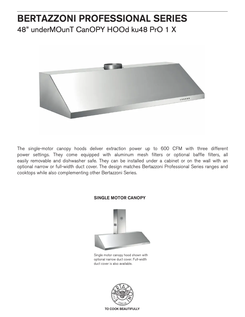 Image de la première page du manuel de l'appareil KU48PRO1X/14