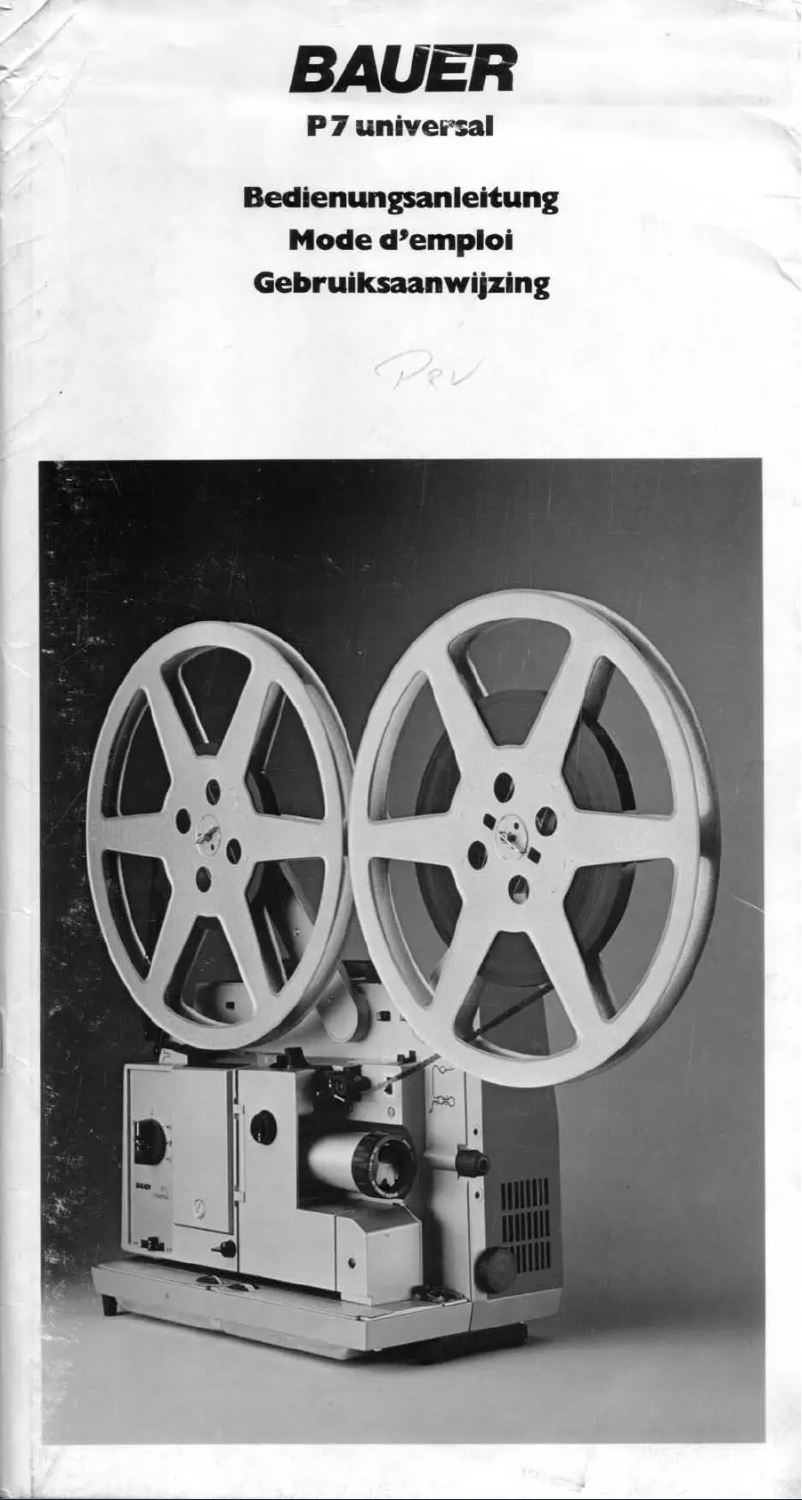 Page 1 de la notice Manuel utilisateur Bauer P7 Universal