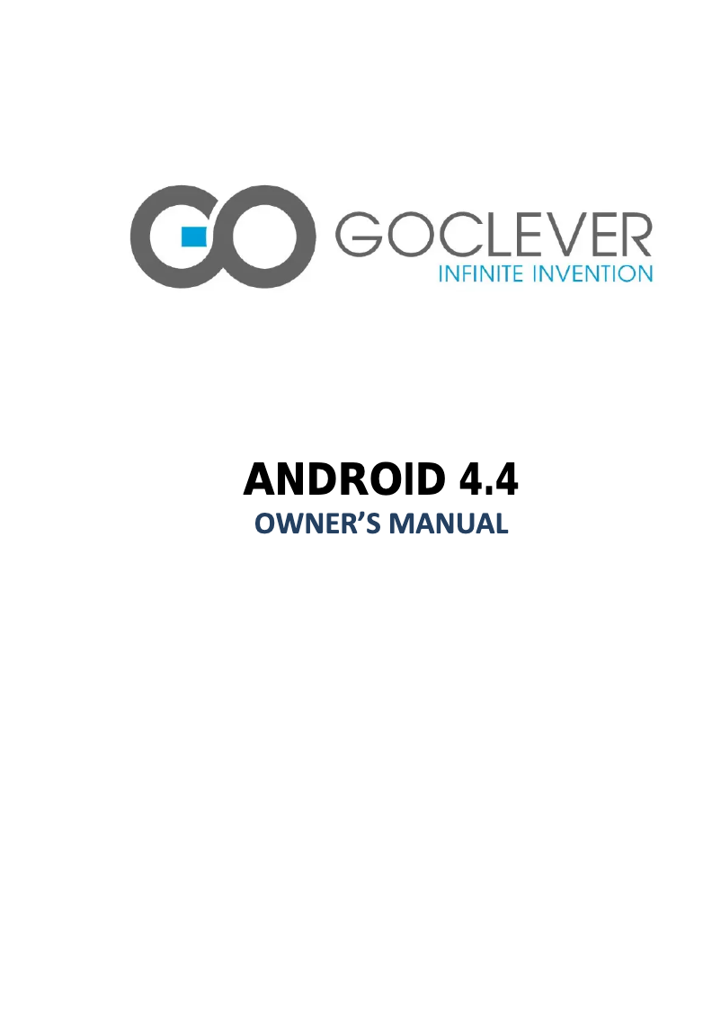 Page n°1 - Manuel utilisateur GoClever Quantum 1010 LITE