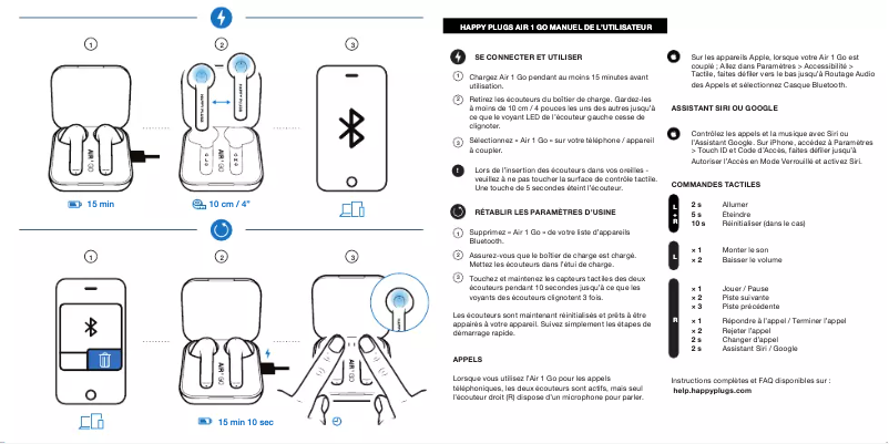 Imagen de la primera página del manual del dispositivo Air 1 Go