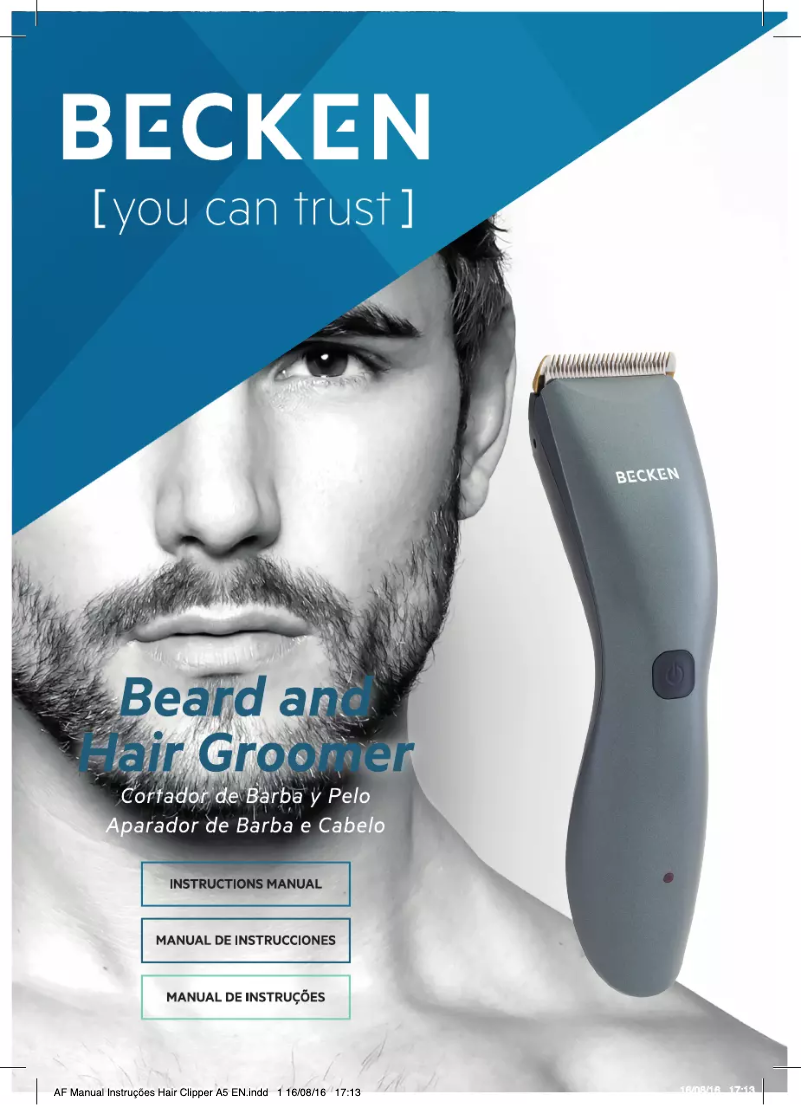 Image de la première page du manuel de l'appareil BHC1050