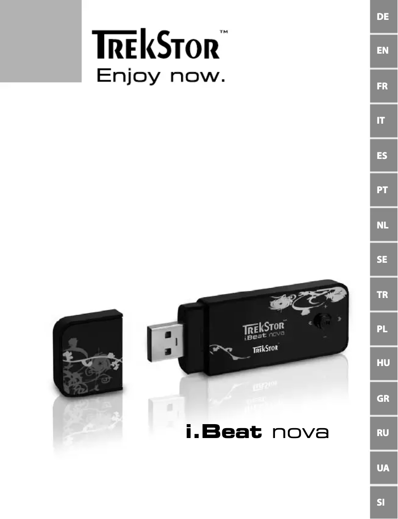 Page 1 de la notice Manuel utilisateur TrekStor I.Beat nova