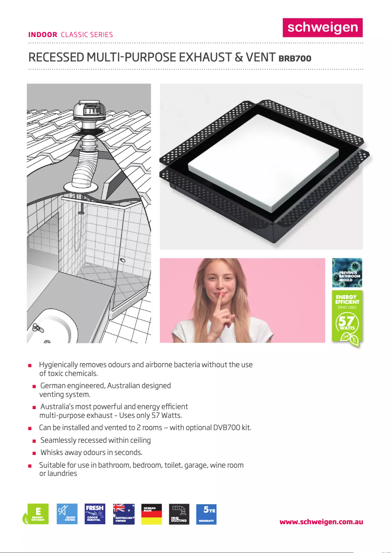 Imagen de la primera página del manual del dispositivo BRB700