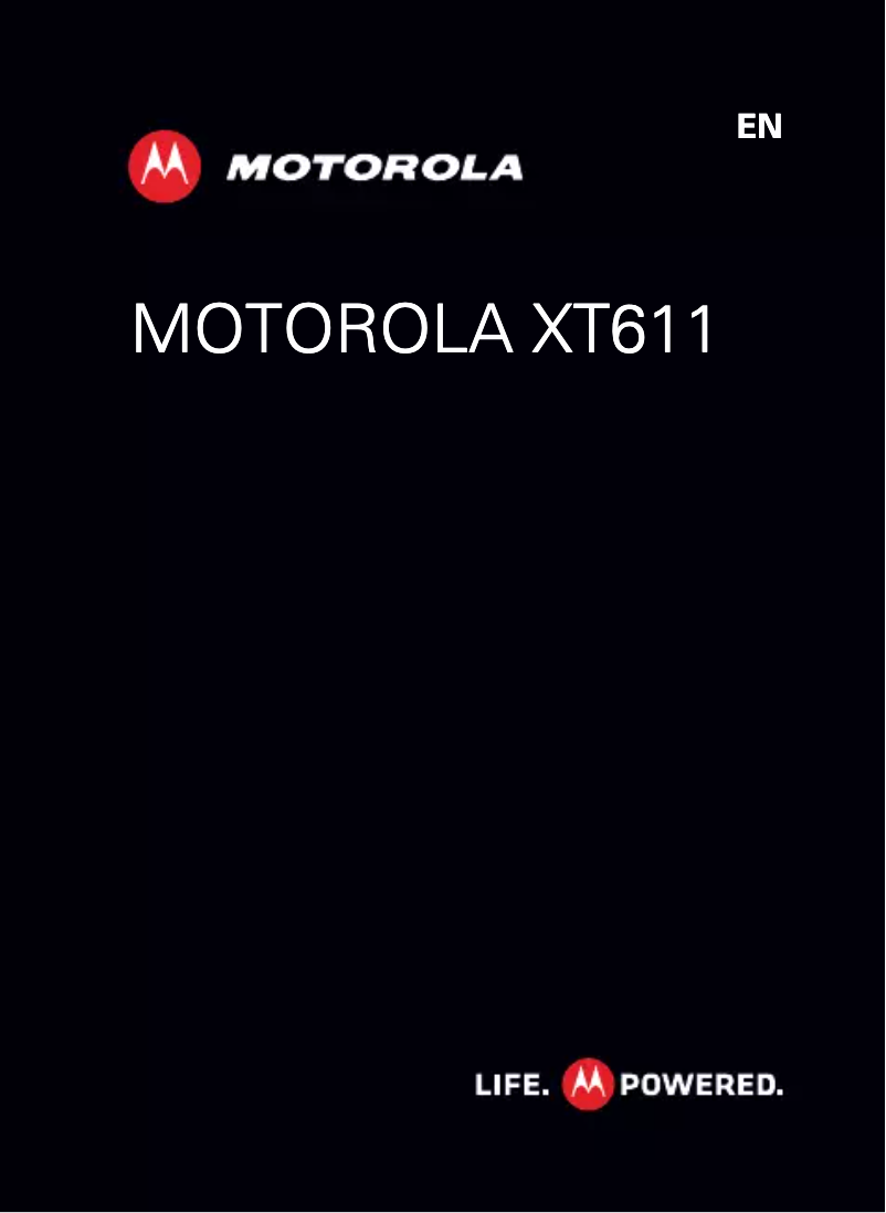 Página 1 del manual Manual de usuario Motorola Motosmart Flip XT611