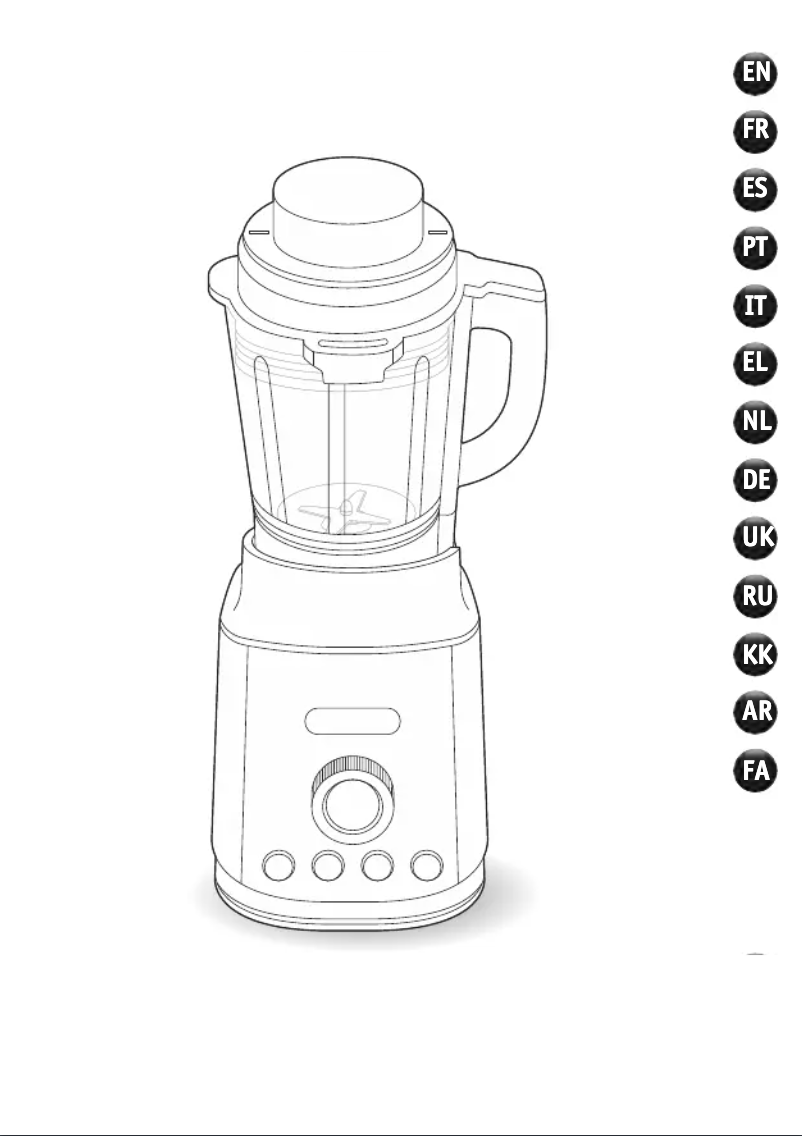 Image de la première page du manuel de l'appareil Ultrablend Cook LM962B10