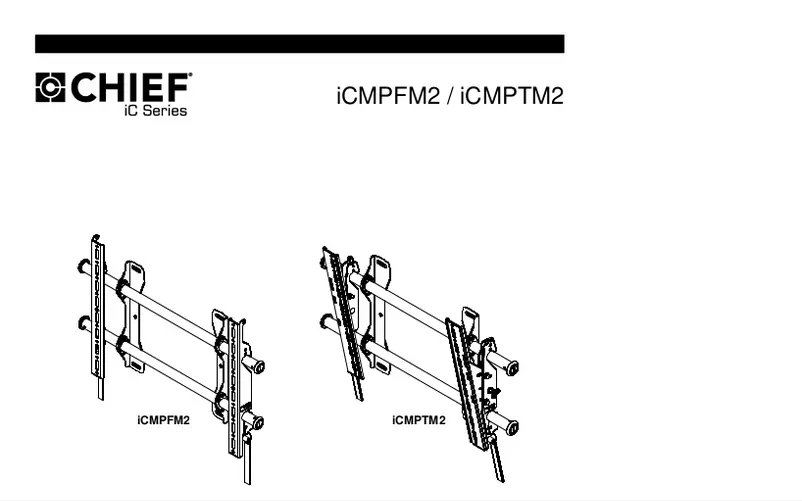 Page 1 de la notice Manuel utilisateur Chief ICMPTM2T03