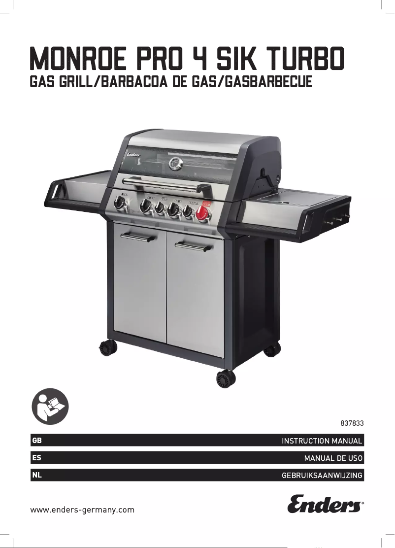 Page 1 de la notice Manuel utilisateur Enders Monroe Pro 4 SIK Turbo