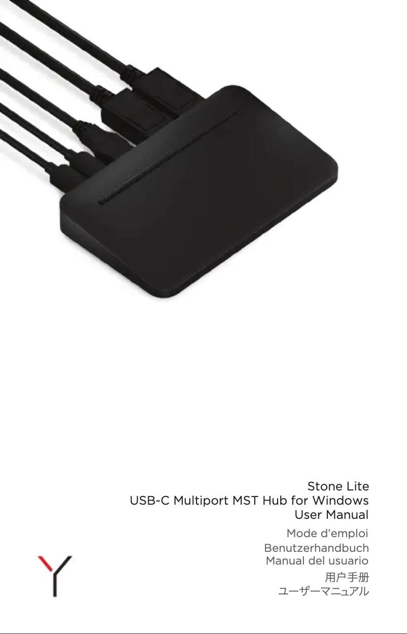 Page 1 de la notice Manuel utilisateur Brydge Stone Lite