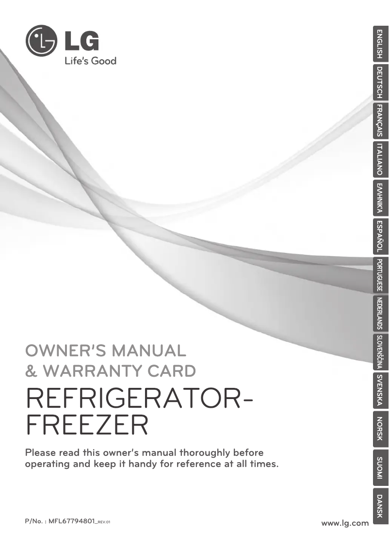 Image de la première page du manuel de l'appareil GB5237AVFZ