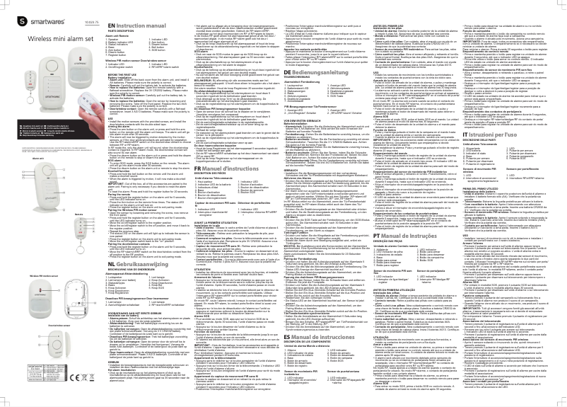 Page 1 of the manual User Manual Smartwares SC50-6