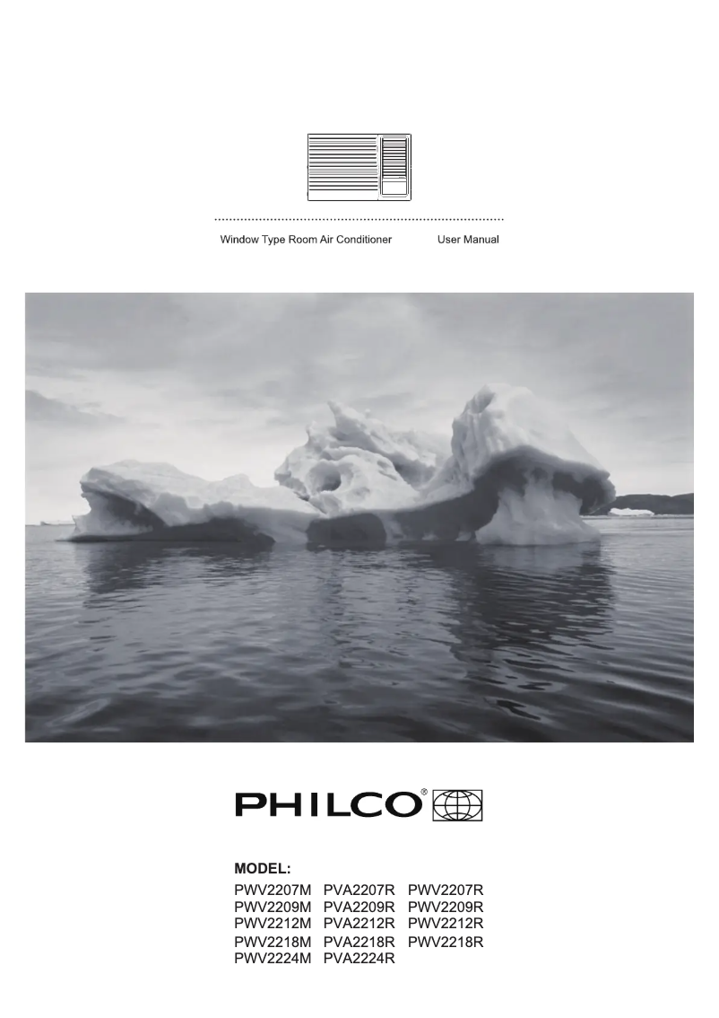 Page n°1 - Manuel utilisateur Philco PWV2209M