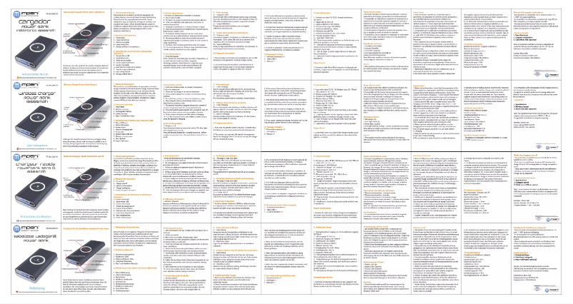 Page 1 de la notice Manuel utilisateur Imperii Electronics TE.04.0240.09