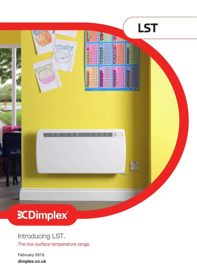 Page 1 de la notice Brochure Dimplex LST050
