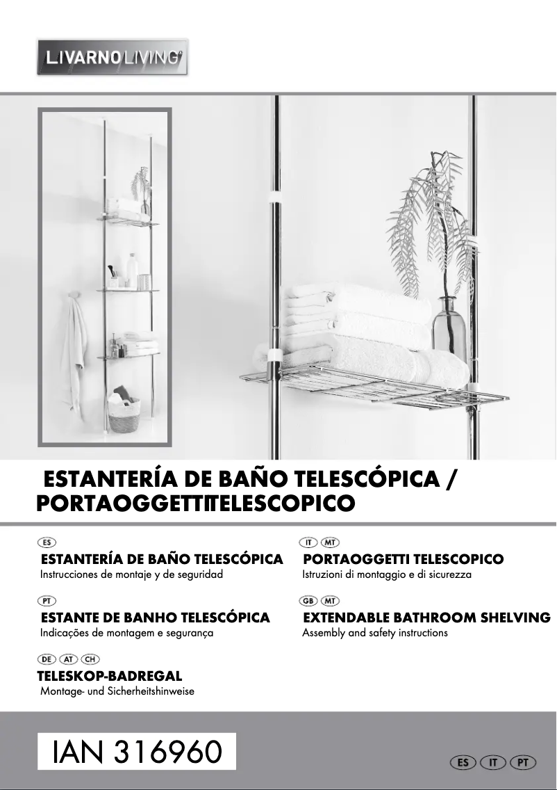 Page 1 de la notice Manuel utilisateur Livarno Lux HG04841