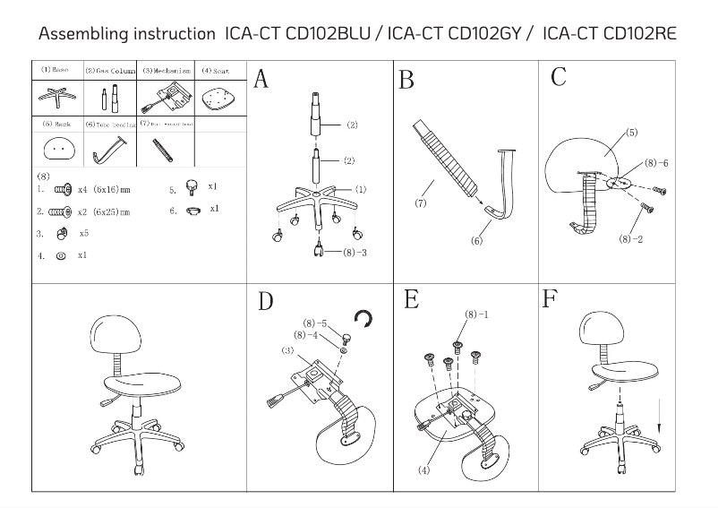 Page n°1 - Manuel utilisateur Techly ICA-CT CD102GY