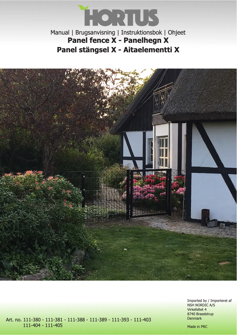 Image de la première page du manuel de l'appareil 111-389