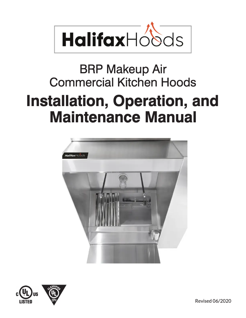 Page 1 de la notice Manuel utilisateur Halifax BRPHP1048