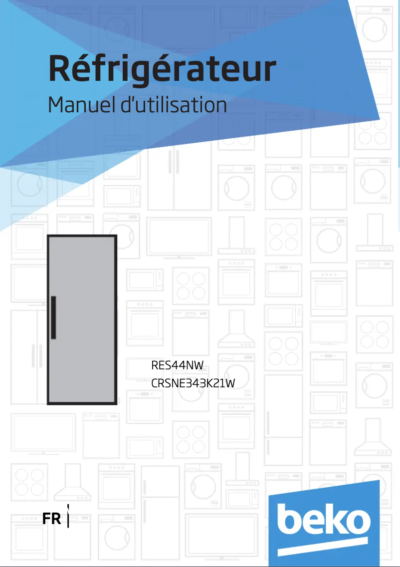 Page n°1 - Manuel utilisateur Beko RES44NW