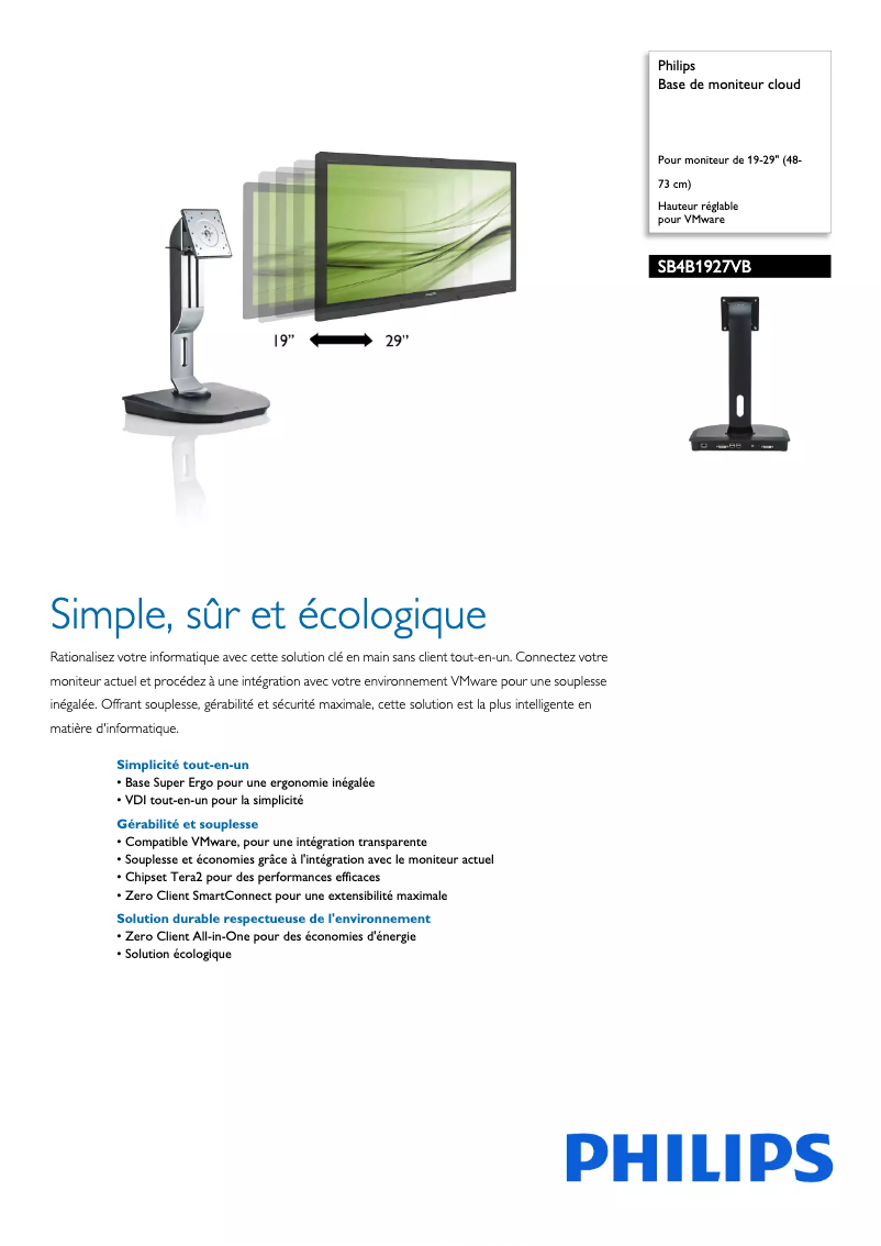 Image de la première page du manuel de l'appareil SB4B1927VB