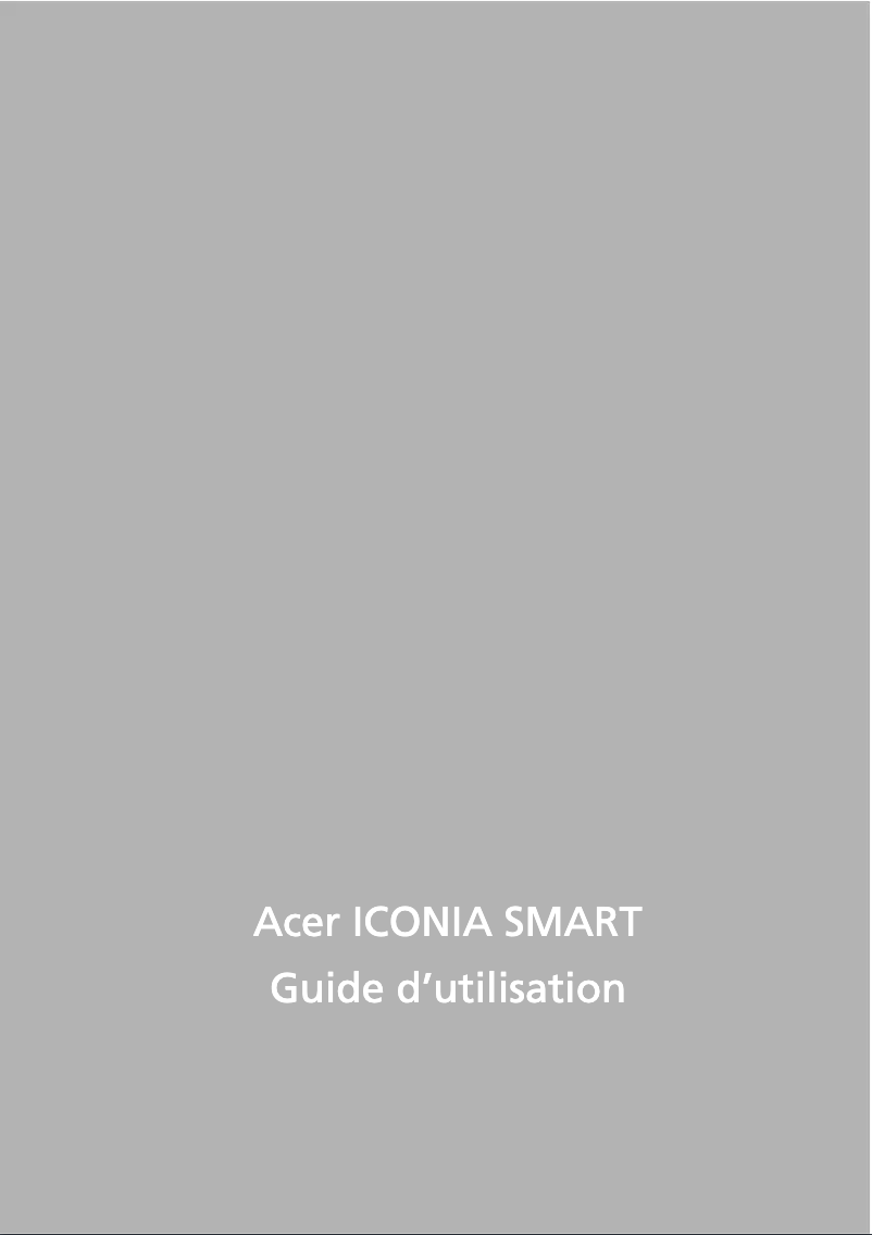 Página 1 del manual Manual de usuario Acer Iconia Smart S300