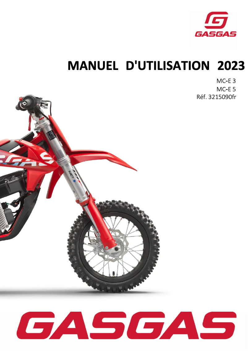 Imagen de la primera página del manual del dispositivo MC-E 3 (2023)