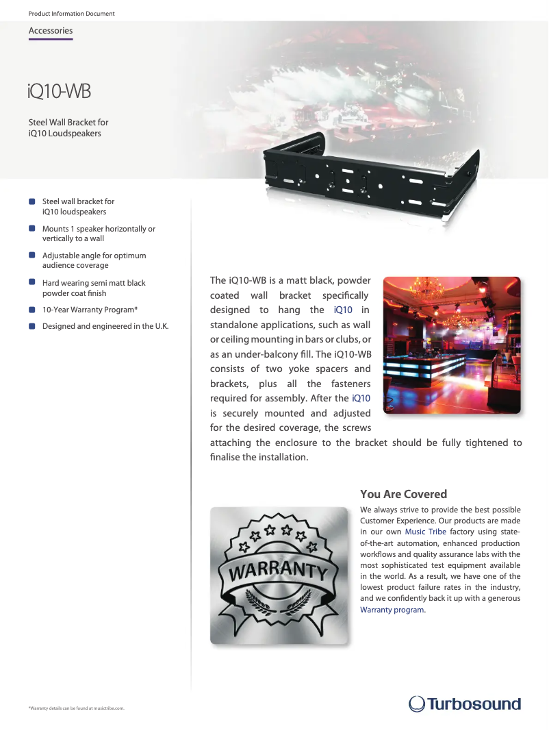 Image de la première page du manuel de l'appareil iQ10-WB