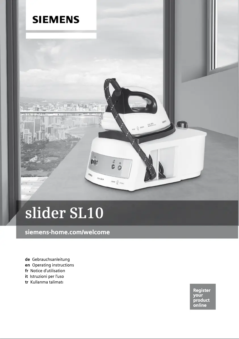 Page 1 de la notice Manuel d'utilisation et d'entretien Siemens TS16200