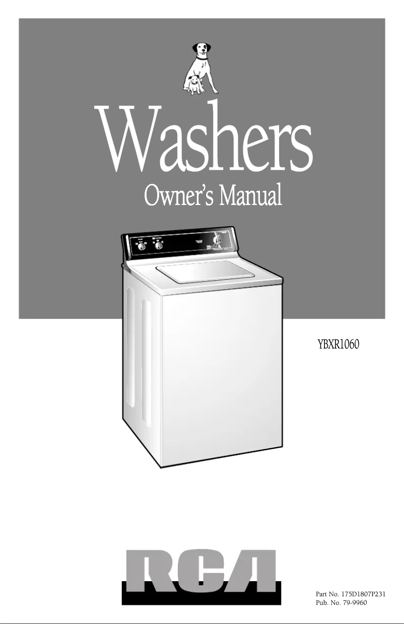 Página 1 del manual Manual de usuario RCA YBXR1060