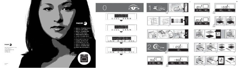 Page n°1 - Manuel utilisateur Fagor 6H-800A TCX