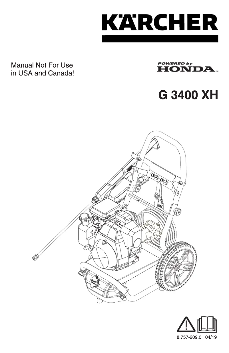 Imagen de la primera página del manual del dispositivo G 3400 XH
