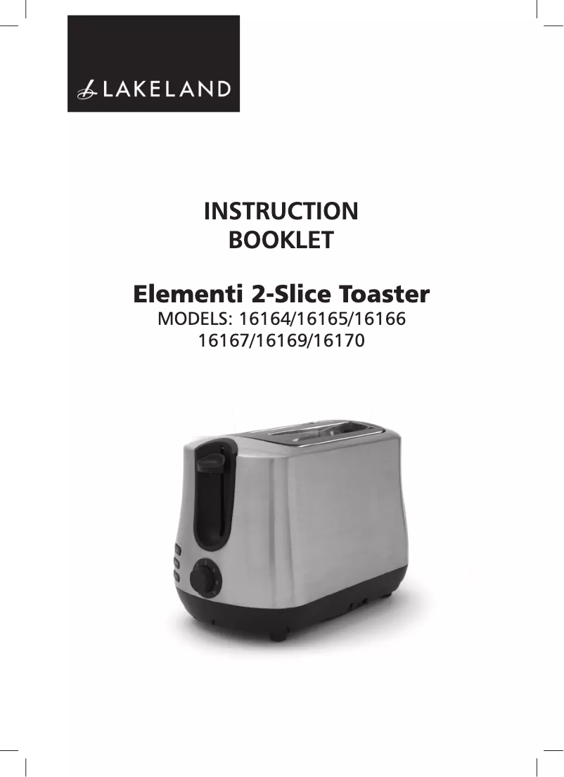 Page n°1 - Manuel utilisateur Lakeland Elementi 16167