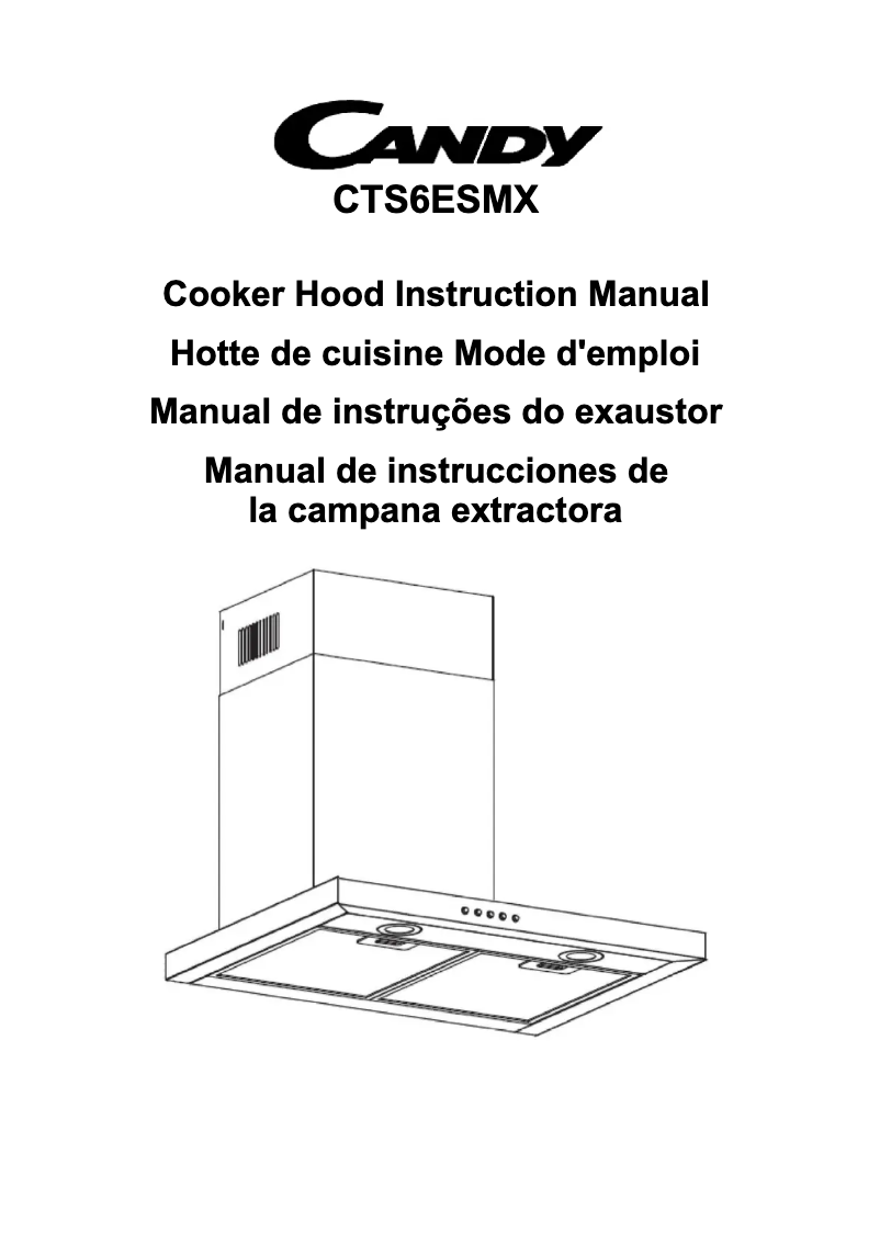 Page n°1 - Manuel utilisateur Candy CTS6ESMX