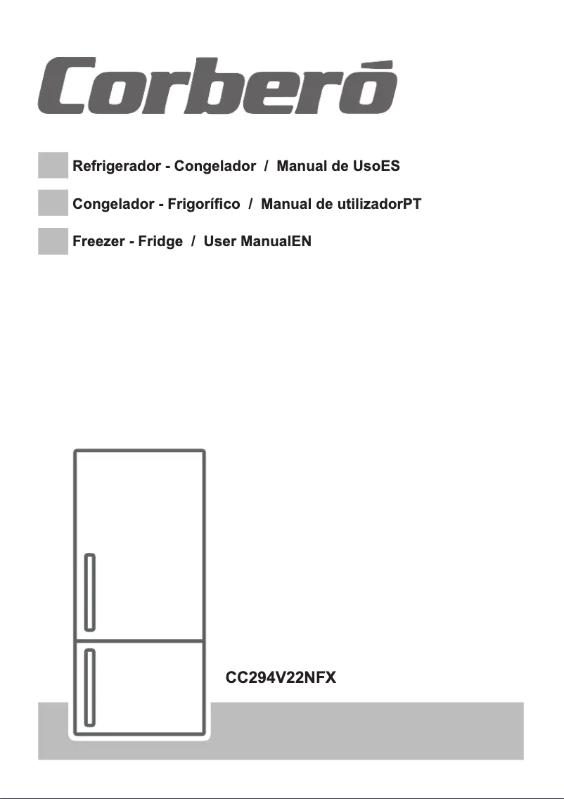 Page n°1 - Manuel utilisateur Corbero CC294V22NFX