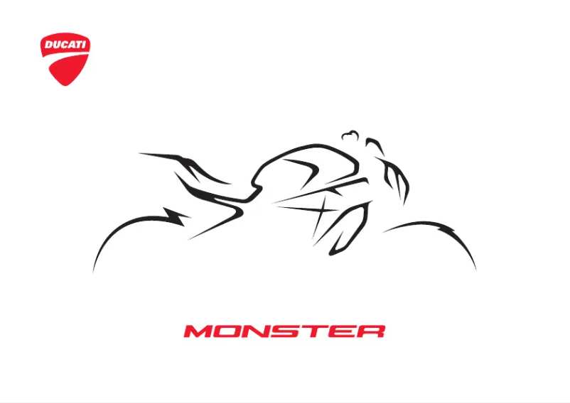 Page n°1 - Manuel utilisateur Ducati Monster+ (2023)