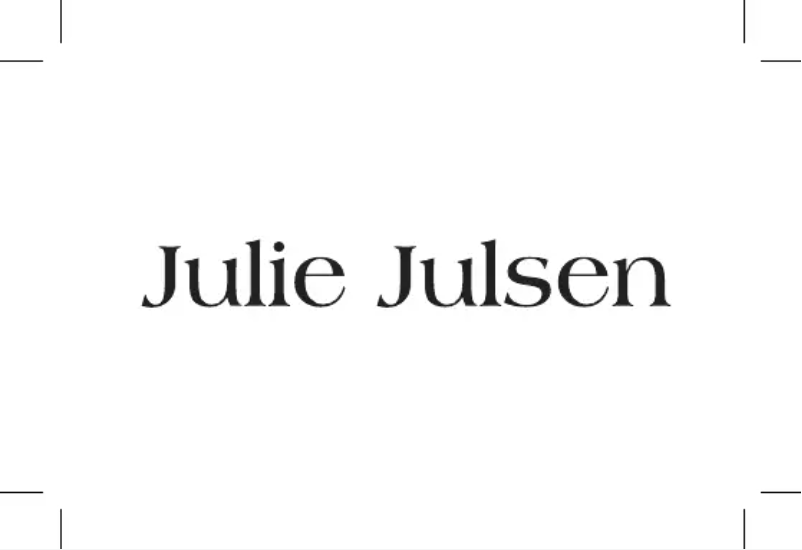 Page n°1 - Manuel utilisateur Julie Julsen Beauty