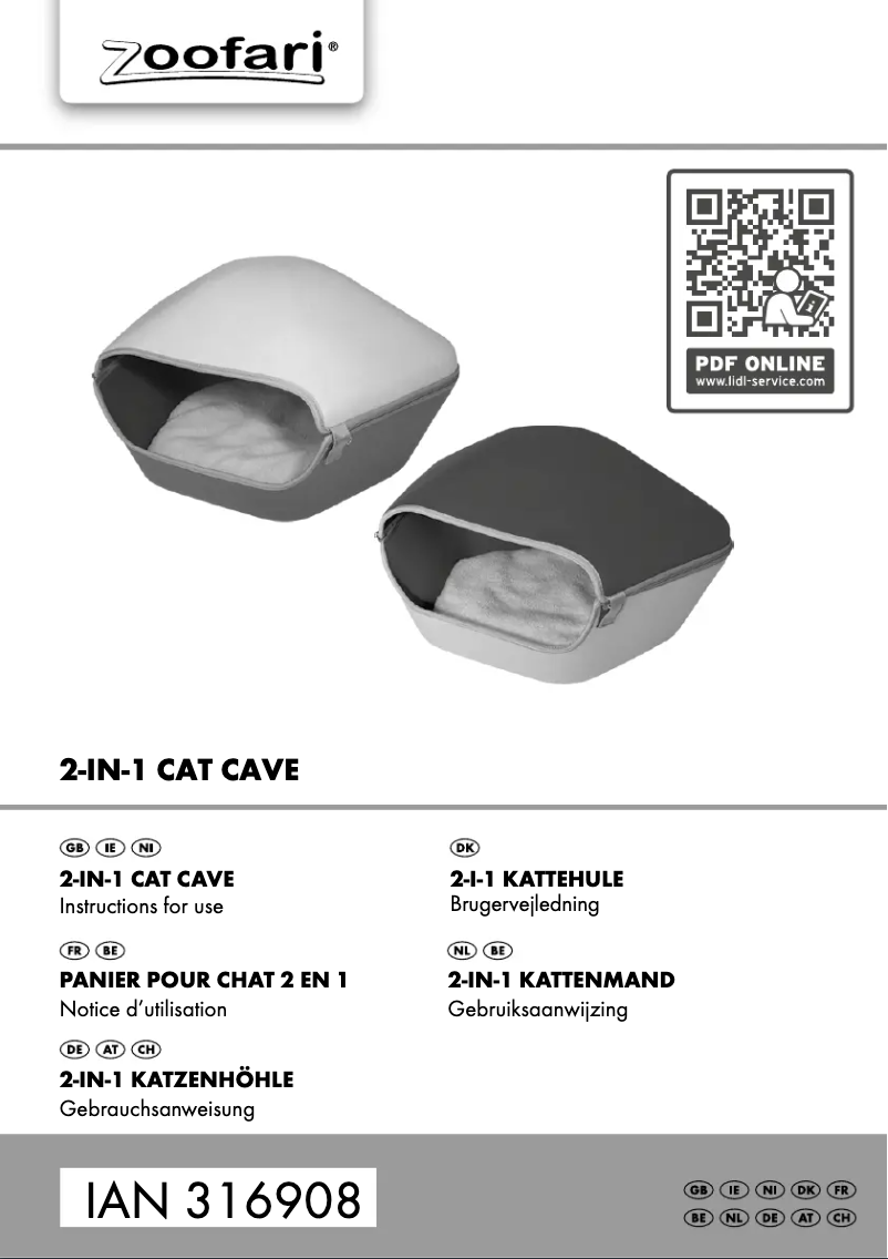 Página 1 del manual Manual de usuario Zoofari IAN 316908