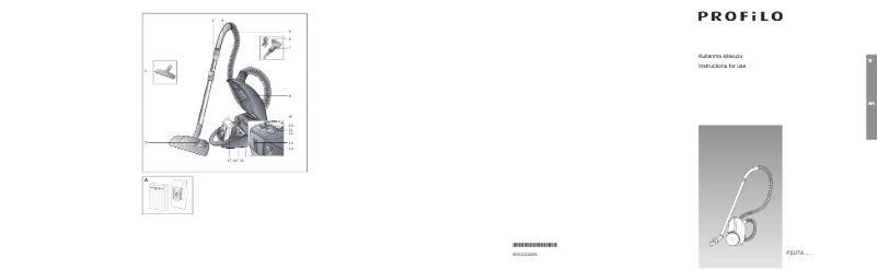 Image de la première page du manuel de l'appareil PSU7A230