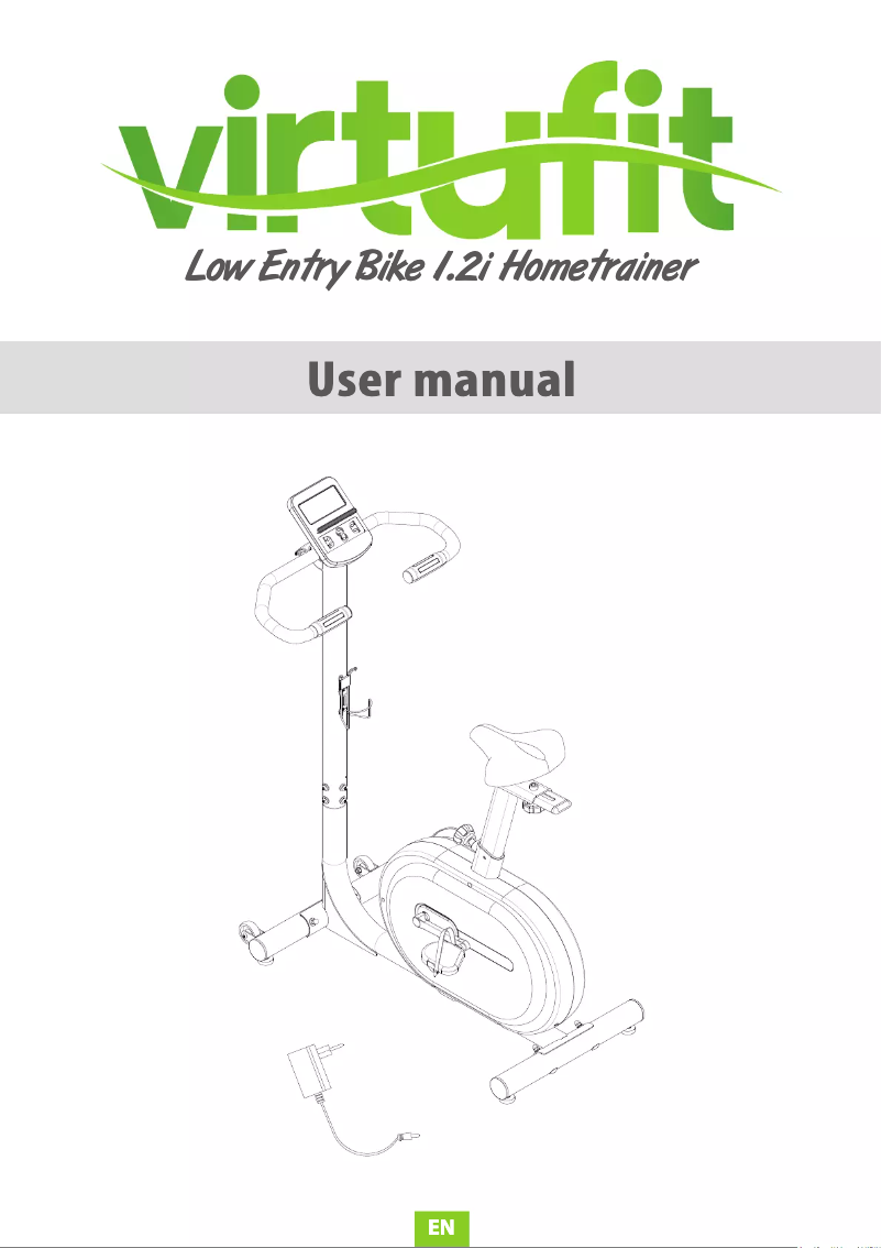 Page n°1 - Manuel utilisateur VirtuFit Low Entry Bike 1.2i