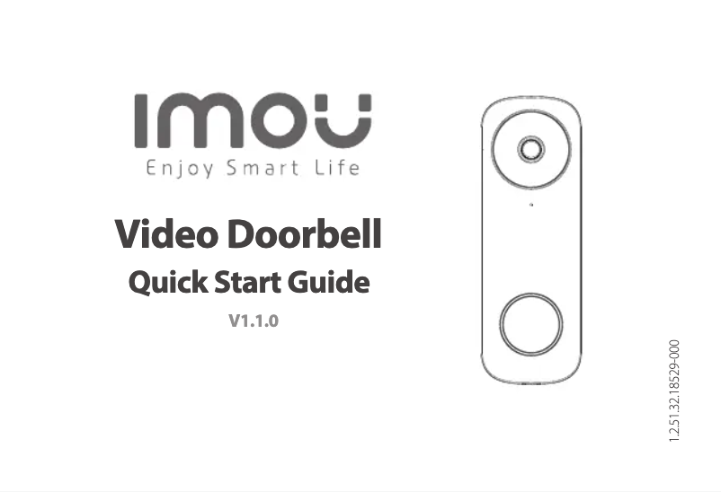 Page 1 de la notice Mode d'emploi Imou DB61i