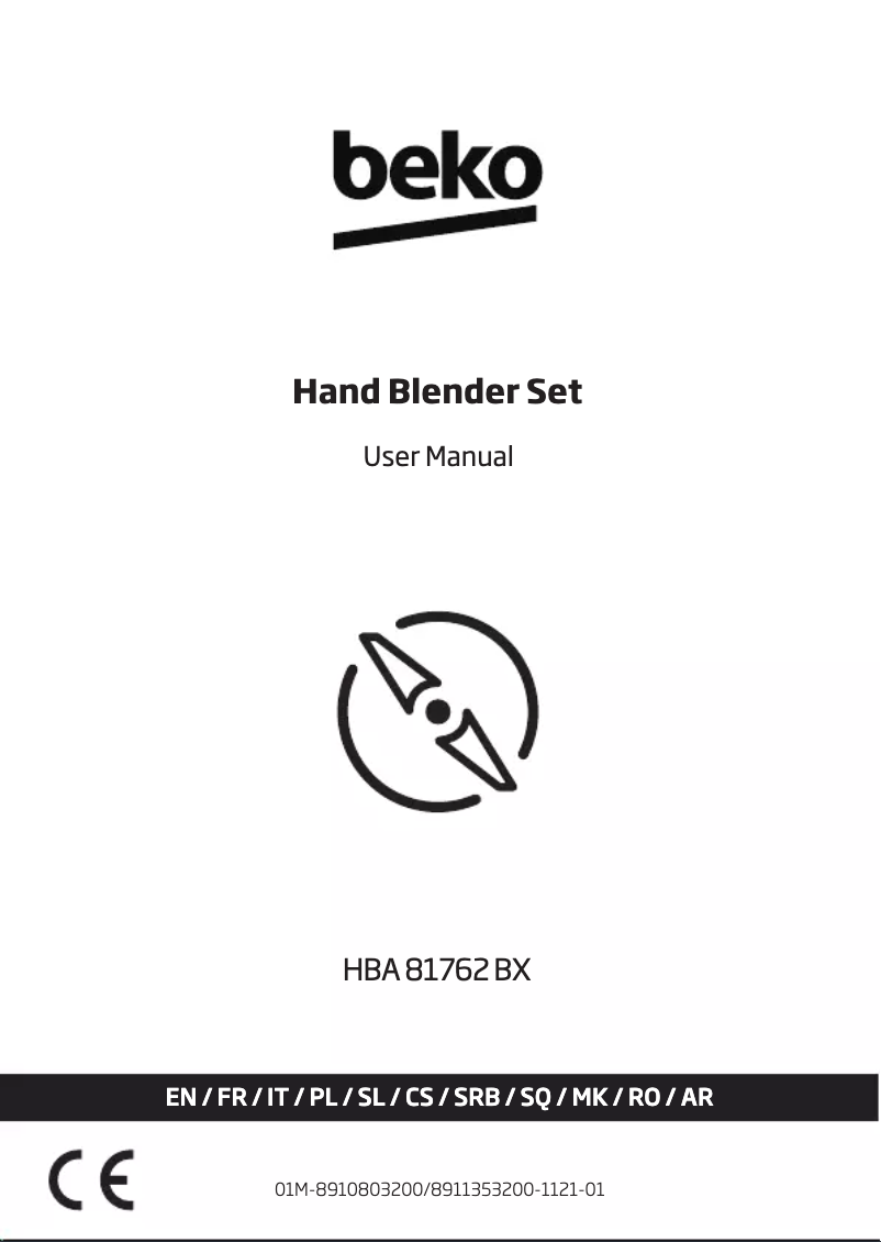 Page 1 de la notice Manuel utilisateur Grundig HBA 81762 BX