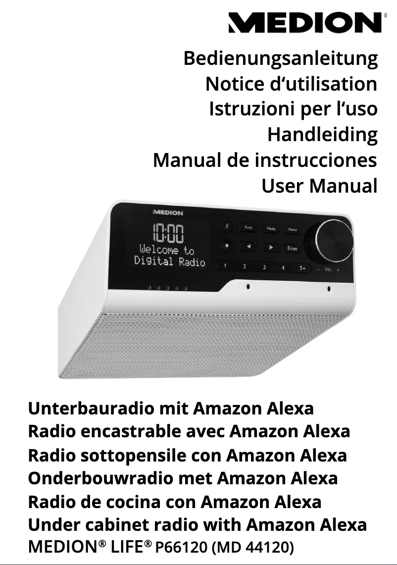 Image de la première page du manuel de l'appareil LIFE P66120 (MD 44120)