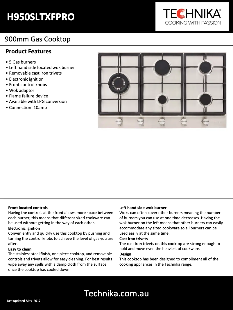 Image de la première page du manuel de l'appareil H950SLTXFPRO