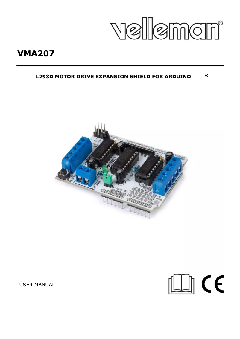 Image de la première page du manuel de l'appareil VMA207