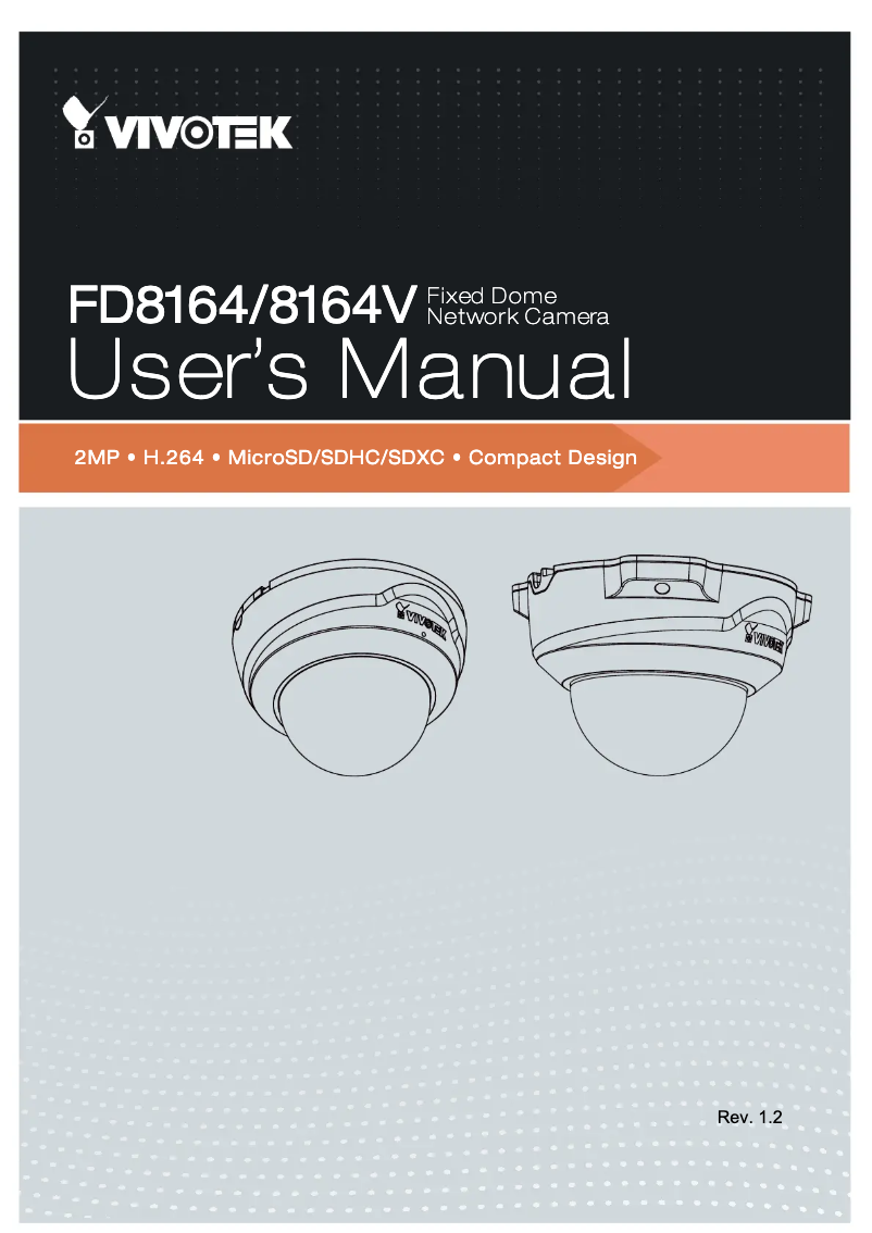 Image de la première page du manuel de l'appareil FD8164-F2