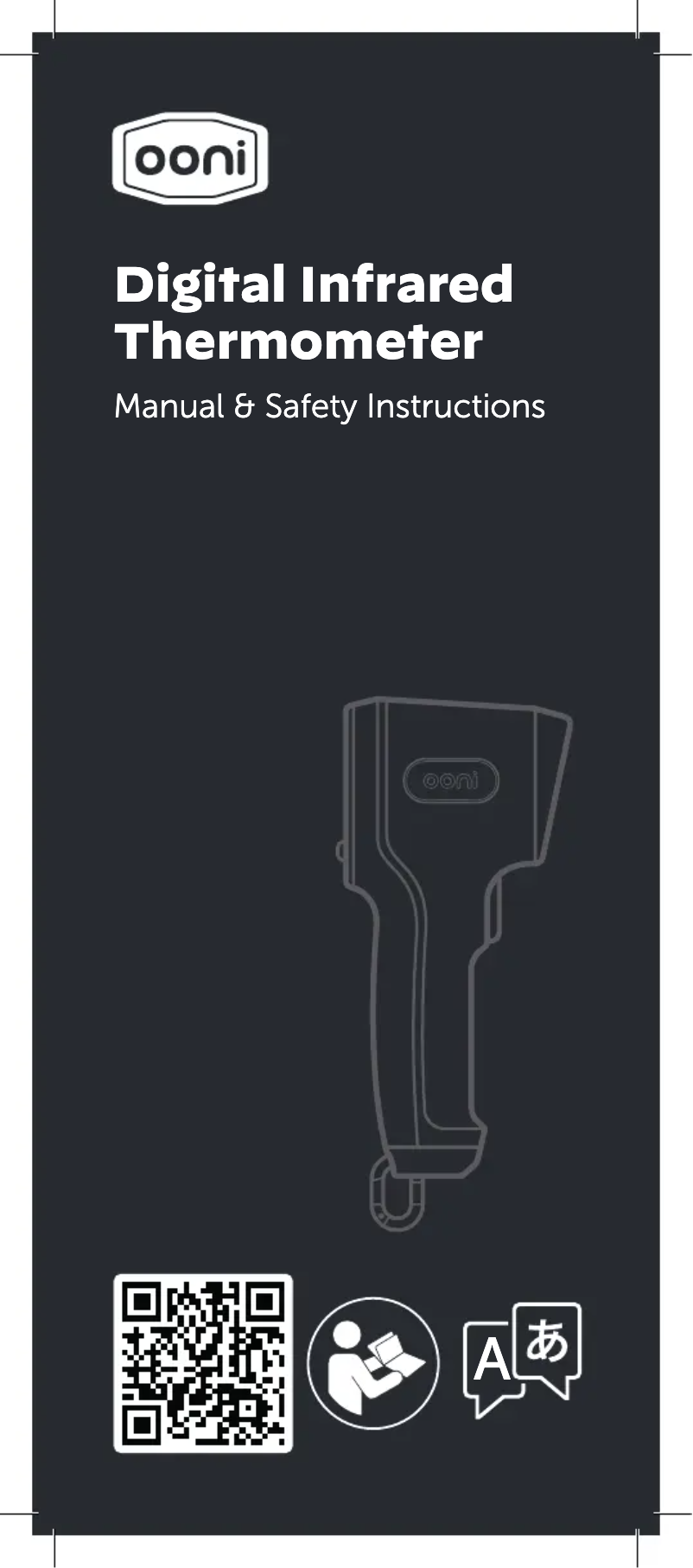 Page n°1 - Manuel utilisateur Ooni Digital Infrared Thermometer