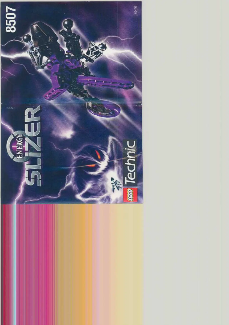 Page n°1 - Manuel utilisateur Lego Technic 8507