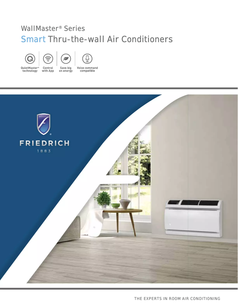 Página 1 del manual Folleto Friedrich WallMaster WET10A33A