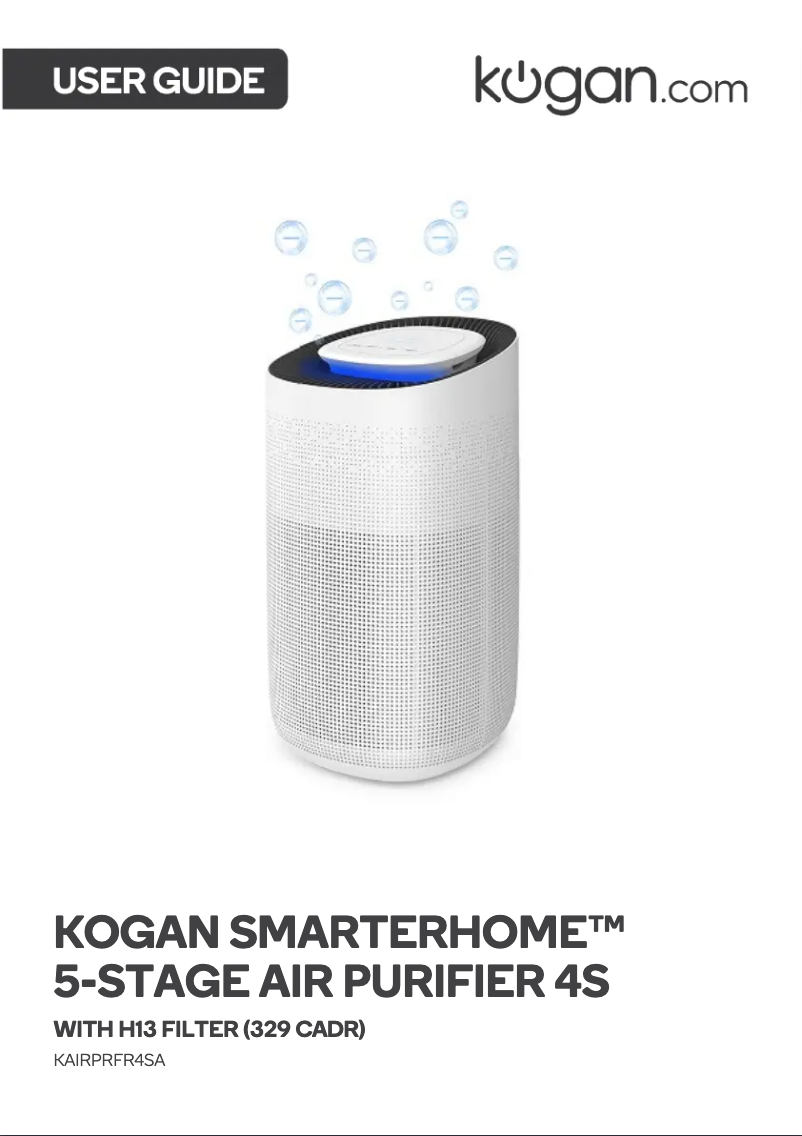 Image de la première page du manuel de l'appareil KAIRPRFR4SA