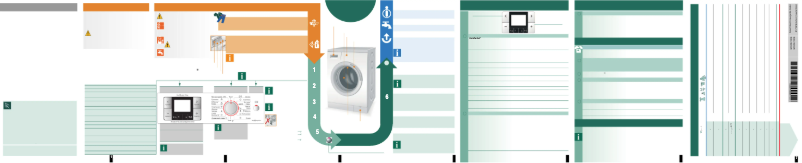 Page n°1 - Manuel utilisateur Bosch WAS 28743